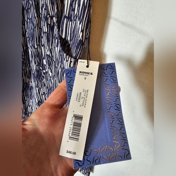 SimplyVera Vera Wang Stretch Waist Skirt Women's Size Small New With Tags! - Picture 8 of 10